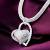 925 Silver Heart Pendants Necklace For Women  Designer Aesthetic Jewelry  Items 2022 Trend GaaBou