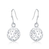 925 Stamp Silver Color Jewelry Set Hollow Ball Earrings Bracelet Necklace Jewelry For Women 2022 Wedding Bridal