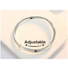 925 Stamp Silver Color Woman Charm Cuff Bracelet Smoth Four Leaf Clover Adjustable Bangle Party Jewelry Gifts Christmas