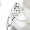 925 Stamp Silver Color Woman Cuff Bracelet Adjustable Flower Lucky Bangle Retro Bridesmaid Jewelry Charm Gifts Christmas
