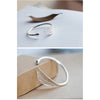 925 Stamp Silver Color Woman Cuff Bracelet Open Leaf Shaped Adjustable Charm Bangle Girls Party Jewelry Christmas Gifts