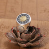 Fashion 925 Sterling Silver Rotatable Lucky Ring Men Jiugong Gossip & Chinese Zodiac Thai Silver Gift Finger Ring ZY295-1