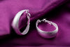 925 Sterling Silver hoop Earrings for Women Pretty classic Retro ethnic style Holiday gifts party wedding Jewelry