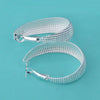 925 Sterling Silver hoop Earrings for Women Pretty classic Retro ethnic style Holiday gifts party wedding Jewelry