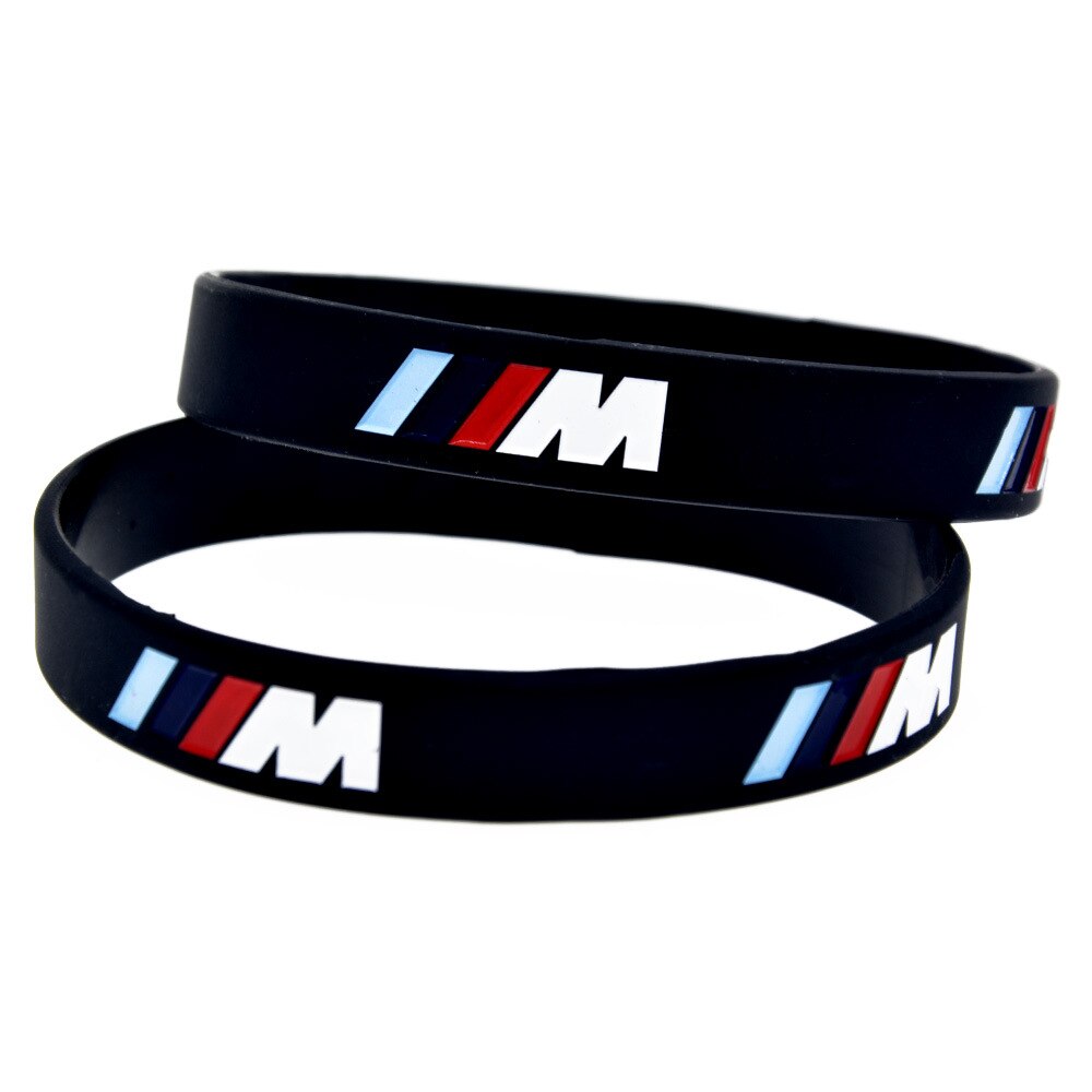 Able Silicone Engraved Sports Bracelets M Performance  Used For BMW Club M3, M5, M6, Seriess Accessories Gift Jewelry