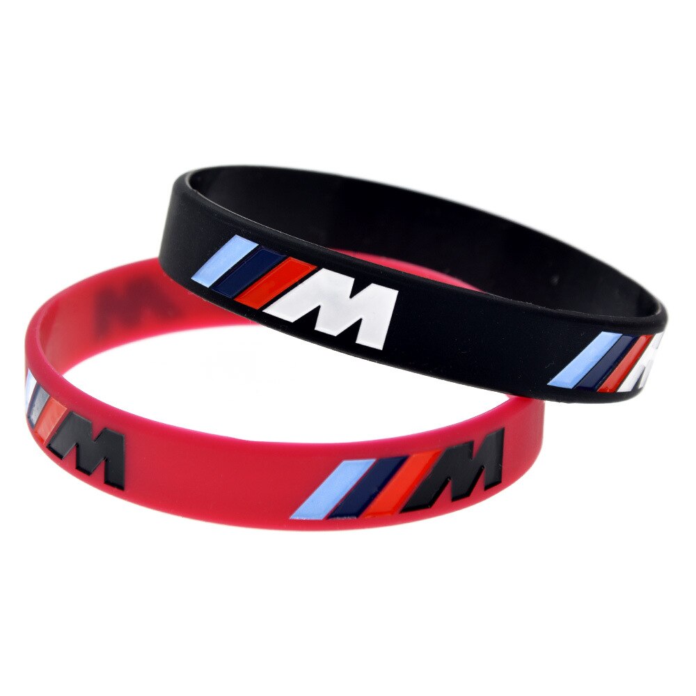 Able Silicone Engraved Sports Bracelets M Performance  Used For BMW Club M3, M5, M6, Seriess Accessories Gift Jewelry
