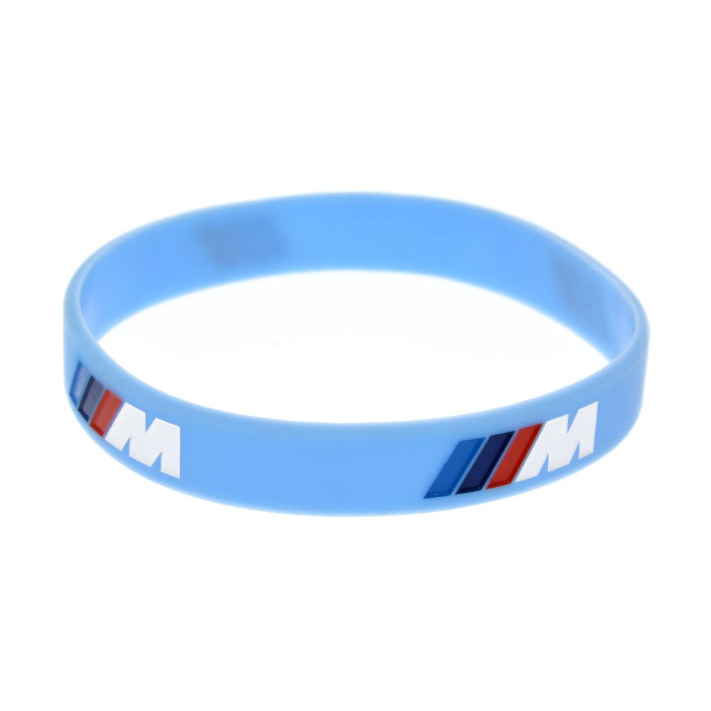 Able Silicone Engraved Sports Bracelets M Performance  Used For BMW Club M3, M5, M6, Seriess Accessories Gift Jewelry