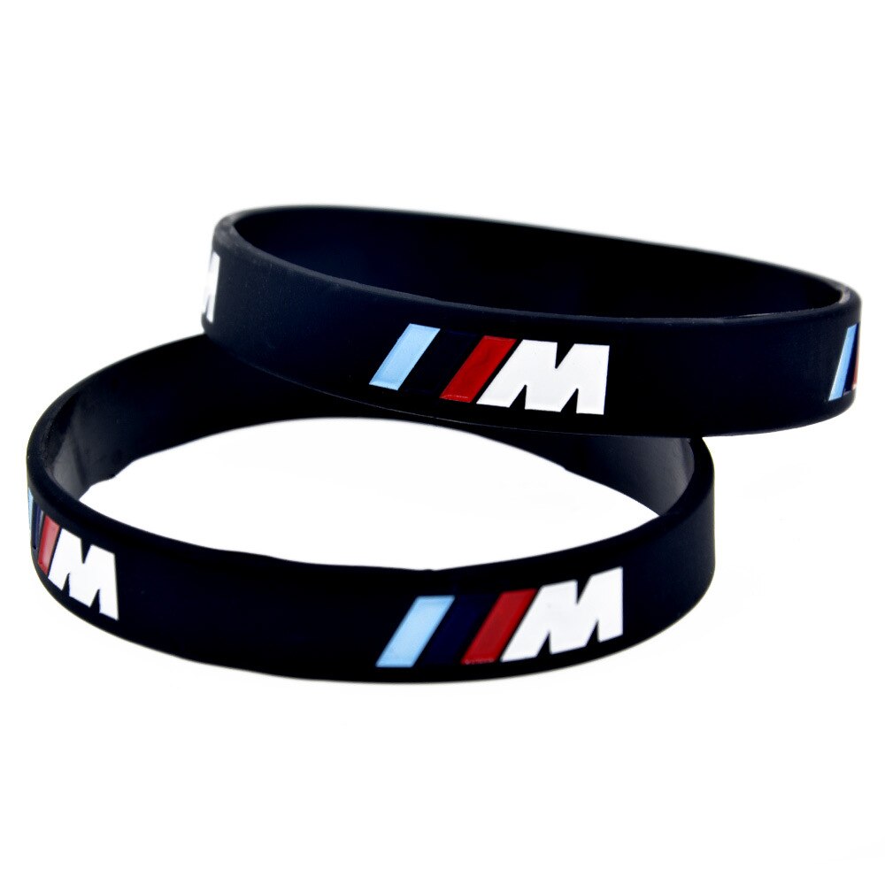 Able Silicone Engraved Sports Bracelets M Performance  Used For BMW Club M3, M5, M6, Seriess Accessories Gift Jewelry