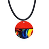 Acrylic Bohemian Vintage Ethnic Copy Long Handmade Mala Round Necklaces & Pendants For Women Dress Statement Necklace