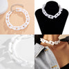 Acrylic Thick Chain Necklaces Pendants Women Punk Rock Choker Jewelry