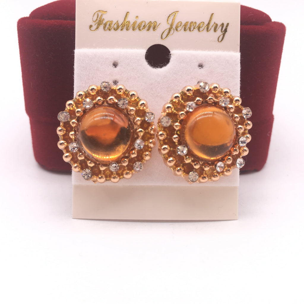 Fashion Alloy Earrings For Women Vintage Round type Earings Pearl For Girl Jewelry Making