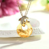Fashion Animal Shape Design Necklace Crystal Embellishment Birthd Party Anniversary Gift Jewelry Accessories