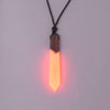 Arrow Necklace, Ancient Wood Resin Combined With Strength Energy Jewelry, Luminous Pendant Gift A203051