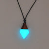 Arrow Necklace, Ancient Wood Resin Combined With Strength Energy Jewelry, Luminous Pendant Gift A203051