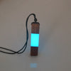 Arrow Necklace, Ancient Wood Resin Combined With Strength Energy Jewelry, Luminous Pendant Gift A203051