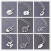 Ball Necklace For Women Men Basketball Tennis Charm Pendants Chain Around The Neck Football Necklace 2021 Jewelry Choker