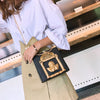 Baroque Angel Relief Crossbody Bags for Women Handbag Chains Clip Shoulder Bag Ladies Retro Evening Clutch Purses Chic
