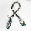 Beautiful Hanging Rope Silk Scarf Metal Chain With Shoulder Strap Hand Wrist Ribbon Woven Bag Pendant Accessories