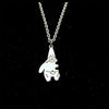 Friends Love Couple Pendant Necklace 2 Pcs/ Set Cartoon Character Necklace Good Friends Friendship Jewelry Gift