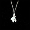 Friends Love Couple Pendant Necklace 2 Pcs/ Set Cartoon Character Necklace Good Friends Friendship Jewelry Gift