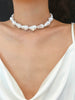 Big Baroque Pearl Necklace For Women Style Statement Irregular Choker Collares Party Jewelry