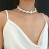 Big Baroque Pearl Necklace For Women Style Statement Irregular Choker Collares Party Jewelry