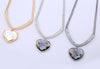 Big Crystal Heart Love Chain Necklaces &amp; Pendants For Women Statement Choker Necklaces Jewelry Valentine's Day Gifts