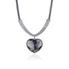 Big Crystal Heart Love Chain Necklaces &amp; Pendants For Women Statement Choker Necklaces Jewelry Valentine's Day Gifts