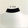 Black Velvet Choker Necklace Velvet Rope Statement Punk Style Necklace  Jewelry For Woman