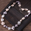 Bohemian Jewelry Irregular Big Pearl Shell Necklaces For Women Ethnic Power Necklaces