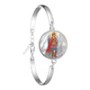 Bracelet Archangel St.Michael Protect Me Saint Shield Protection Charm Russian Orhodox Bangle Jewelry For Holy Gift