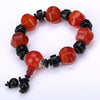 Fashion Bracelets Men Beads Natural Aquatic Agate Chalcedony Jewelry Accessories Handmade Couple Gift Carter Bangle Men's gift