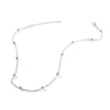 Chain Short Gold-plated Small Ball Chain Choker Necklace for Women Clavicle Chain Silver-plate