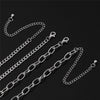 Choker Collar 2021 Necklaces 2 Layered Chunky Chain Necklace for Women harajuku punk hip hop accessories