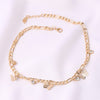 Clavicle Chain Statement Butterfly Pendant Necklaces Gold Color Figaro Choker Short Neck Chains For Women Jewelry