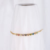 Colorful Crystal Beads Drop Anklets for Women Boho Gold Color Chain Ankle Bracelet Leg Bracelet Ocean Beach Foot Jewelry