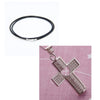 Fashion Crosses necklaces & pendants For Women sterling silver jewelry Hollow Heart Pattern Necklaces Punk Style Men Jewelry