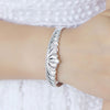 Crown Women Cuff Bracelet Silver Colour Bangle  Designer Jewelry 2022 Christmas Offers With  GaaBou