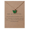 Cute Butterfly Pendant Necklace for Women Jewelry