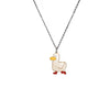 Cute Cartoon Little Duck Pendant Necklaces For Women Girls Kids Children Jewelry Christmas Gift