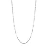 Double Layer Black Crystal Beads Necklace For Women Stainless Steel Star Choker Necklace Women's Jewelry femme Bijoux