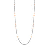 Double Layer Black Crystal Beads Necklace For Women Stainless Steel Star Choker Necklace Women's Jewelry femme Bijoux