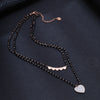 Double Layer Crystal Heart Charms Choker Necklace for Woman Seaside Beaded Bijoux Necklace Jewelry Gifts