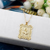Dragon Pendant Necklaces for Women Gold Chain Dragon Rose Choker Necklace Mascot Ornaments Jewelry Lucky Symbol Gift