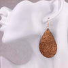 Fashion Earing for Women 2020 Wholesale Genuine Leather Earrings Gold Jewelry Statement Teardrop Earring Vintage boucle oreilles