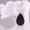 Fashion Earing for Women 2020 Wholesale Genuine Leather Earrings Gold Jewelry Statement Teardrop Earring Vintage boucle oreilles