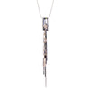 Elegant Star Pendant With Long Tassel Geometrical Crystal For Women Long Sweater Chain Necklace Jewelry Valentine's Day