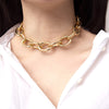 Exaggerated Cuban Thick Chain Choker Necklaces For Women Jewelry Personalize Statement Female Gift Accessories