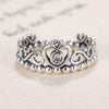Fashion Flowers Pandora Finger Rings Clear CZ Dazzling Daisy Ring for Women Wedding Jewelry Accessories