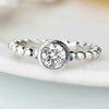 Fashion Flowers Pandora Finger Rings Clear CZ Dazzling Daisy Ring for Women Wedding Jewelry Accessories